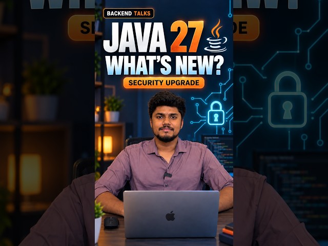 Java 27 Is Here! What Developers Should Know | Malayalam #Shorts #Java27 #Java  #CyberSecurity