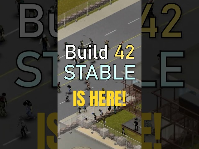 The BIGGEST Project Zomboid Update is here...