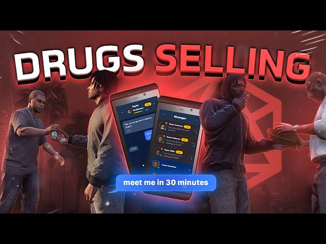 REALISTIC Drug Selling System  - NANO Scripts FiveM