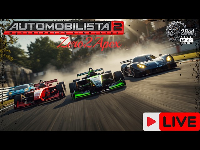Automobilista2!!! New Zero2Apex Career Mode for AMS2!!!