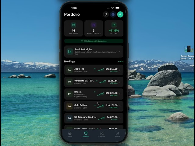 PENNY - Portfolio Aggregation & Intelligence Platform