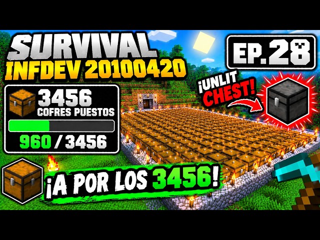 Survival Infdev 20100420 Ep 28 | 960 de 3456 Cofres para Conseguir Unlit Chest