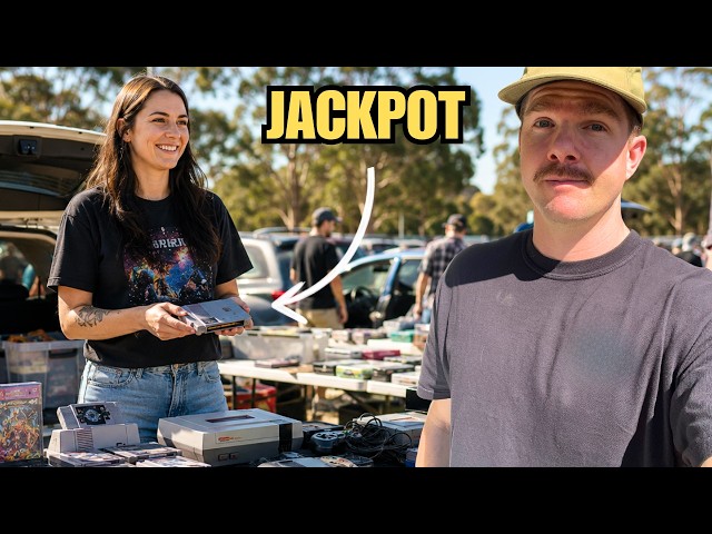 I think I just robbed this flea market