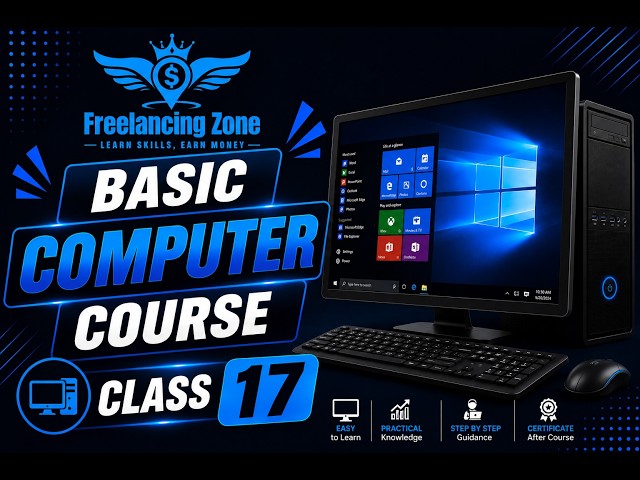 Basic Computer Course | Class 17 | Computer Basics for Beginners