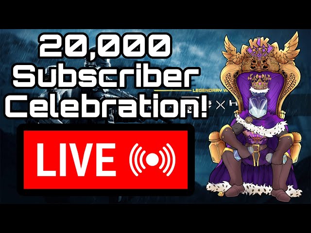Celebrating 20,000 AND 21,000 Subscribers LIVE, Thank You All So Much!
