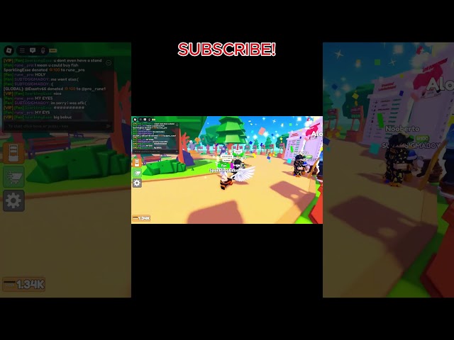 Giving out 100 robux to a random Donation Nation #roblox #donate #robux