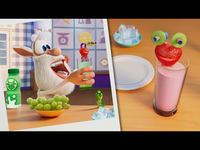 Booba🥤 Essen Puzzle: Smoothie-Rezept 🧃 Lustige Cartoons für Kinder - Booba ToonsTV