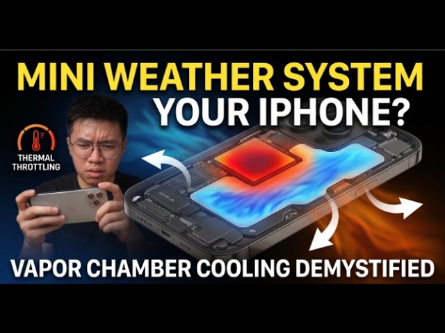 How the iPhone 18 Pro Vapor Chamber Works