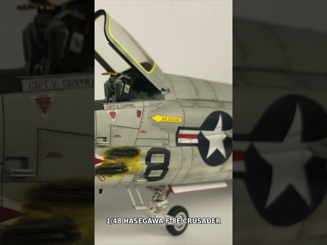 "How I Use an Oil Wash"  #ScaleModeling #ModelBuilding #F8Crusader #ModelingMaestro #PlasticModeling