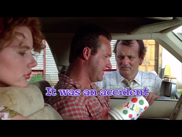 Same Line Different Films - It was an accident.