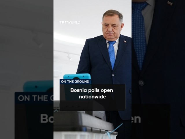 Polls open across Bosnia for over 3.4 million voters