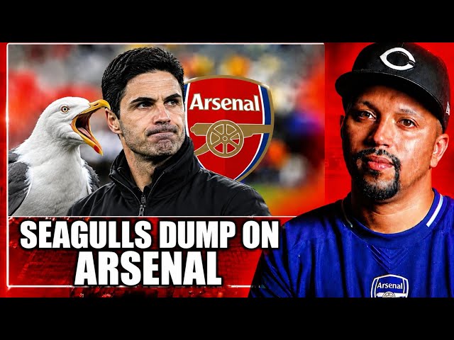 Seagulls Dump On Arsenal - Brighton 3 - 0 Arsenal  - Curtis Shaw TV