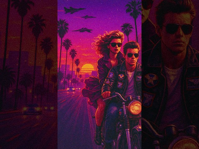 1986 Feeling Synthwave #vaporwave  #TopGun #Chillwave #synthwave  #80s #california #aesthetic
