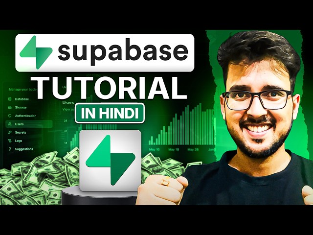 Supabase Explained in 15 Minutes 🤯 | Build Full Backend Without Coding