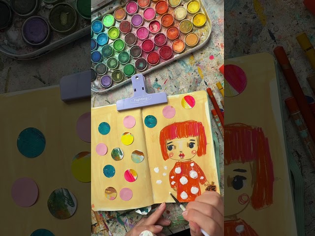 A little tribute to the incredible Yayoi Kusama