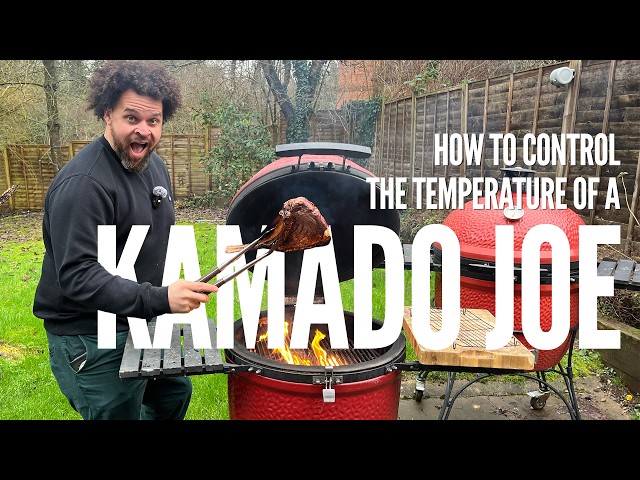 How to control the temperature of a Kamado Joe - Low n slow to searing hot, this covers the lot!