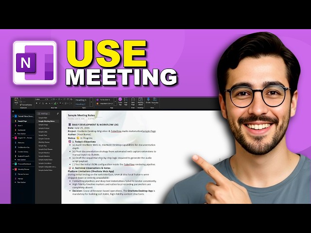 How to Use OneNote Effectively in Meetings - Full Guide (2026)