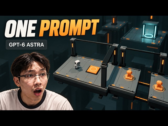 GPT-6 Astra Built This 3D Game From ONE Prompt