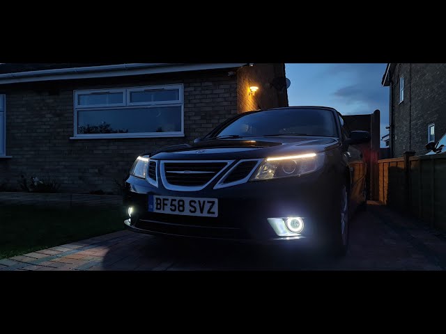 Saab 9-3 DRL Install