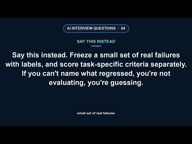 AI Engineer Interview Questions - Full Session 1