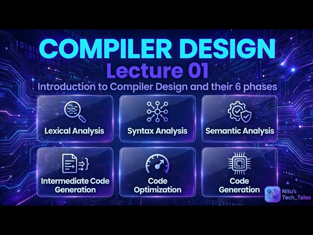 Lecture :01 || Introduction to Compiler and Their 6 Phases || Compiler Design || Bangla Tutorial 