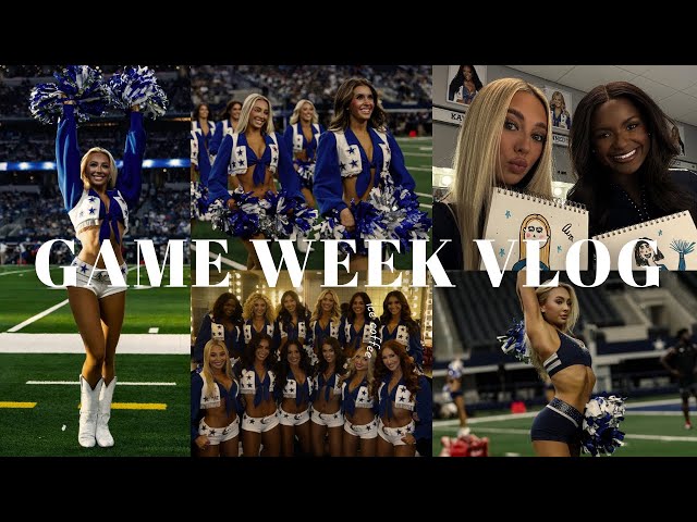 DCC Prep + Game Day Vlog | rehearsals, makeup, spray tan, group gifts, & more! 