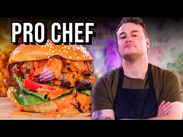 Sub-10 Minute Burger Challenge Ep. 8 @FallowChefs  Restaurant