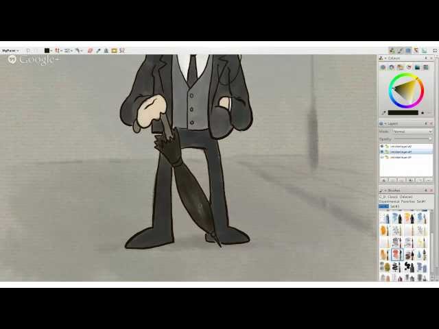 A Proper Gent -  Digital Doodle