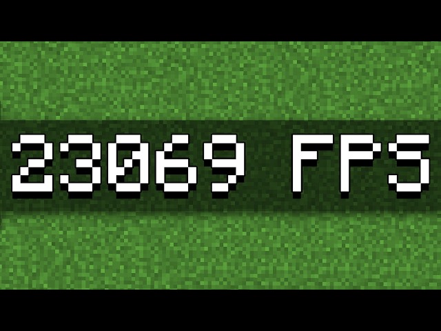 How to Get UNLIMITED FPS in Minecraft