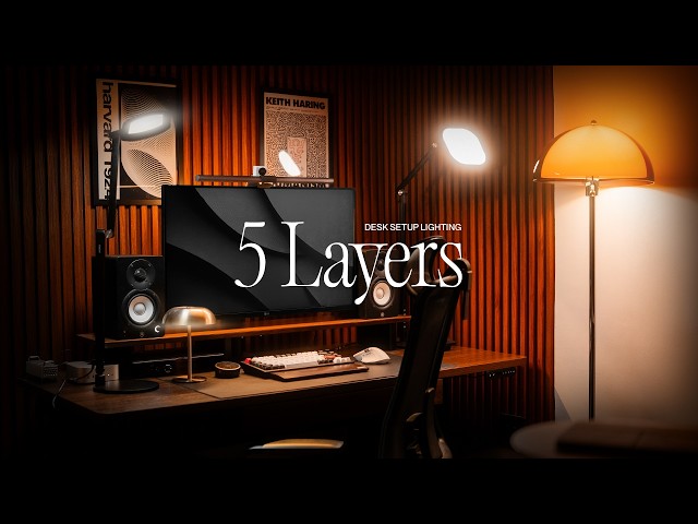 The 5-Layer Lighting Setup for a Productive Desk | LitOnes, BenQ, etc.