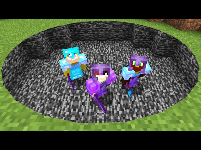 I Trapped My Friends In A Bedrock Circle To Get Revenge