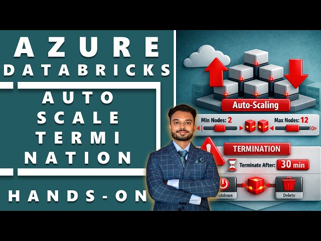 Azure Databricks Autoscaling and Termination Hands on