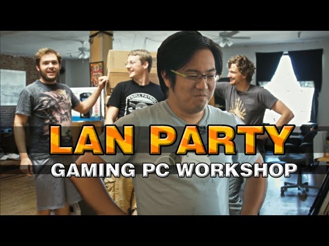 Building the Ultimate Gaming PC with Freddiew and Corridor Digital - LAN Party