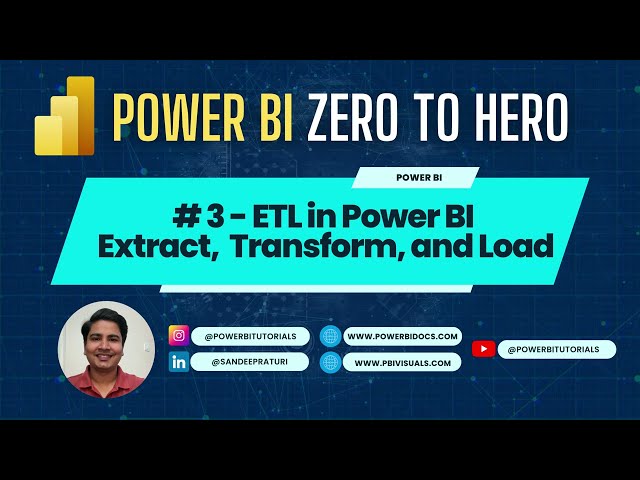 03 - ETL in Power BI | Extract, Transform, and Load Explained with Example