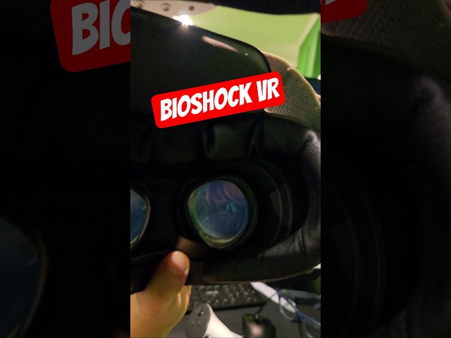Bioshock remastered VR 👀#bioshock #bioshockvr #modded #vrtreadmill #vr