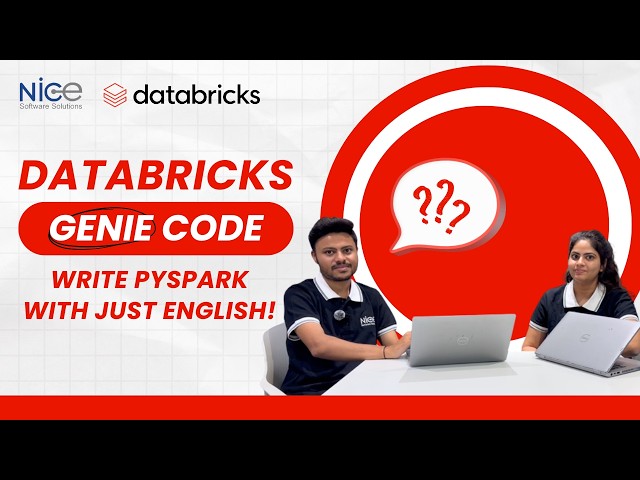 #Databricks Genie Code - Write #pyspark with Just English! | Quick Tip 8 #GenieCode #quicktips