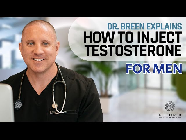 How to Inject Testosterone (for Men) | Dr. Breen Explains