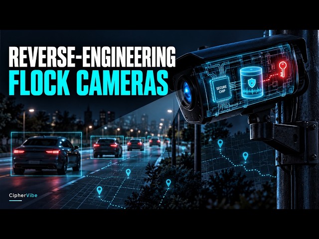 Reverse-Engineering Flock Cameras: Security & Privacy Lessons | CipherVibe