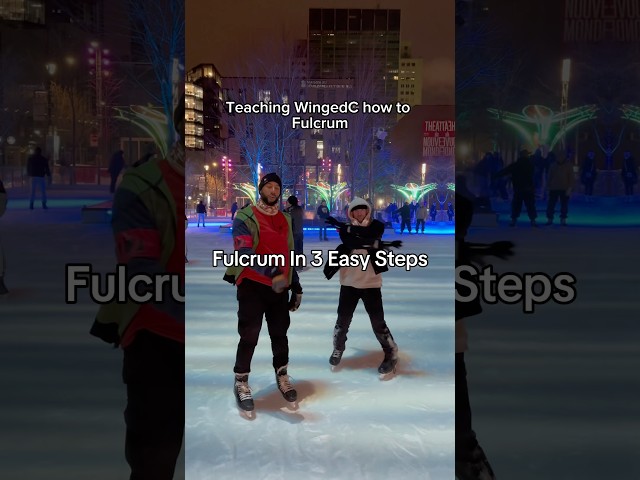 Advanced Ice Skater Tricks 🔥😱 #iceskating #learnonyoutube #winter #shorts