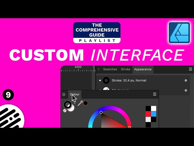 Affinity Designer Tutorial: Custom Interface
