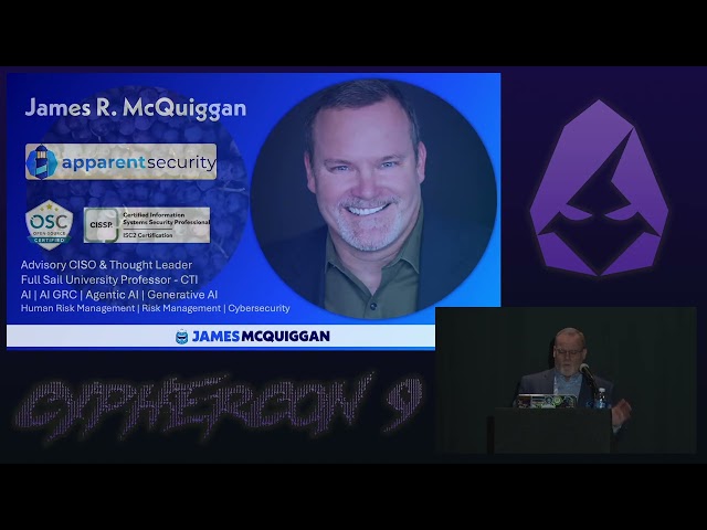 Catfished by AI: Why Your CEO Might Not Be Who You Think They Are - James McQuiggan | CypherCon 9.0