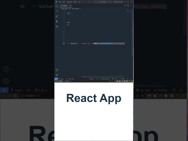 String Values As HTML Element #shorts