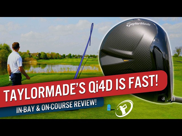 Forgiving, Fast, and Stable: TaylorMade's NEW Qi4D is SOLID // On-Course & In-Bay Review