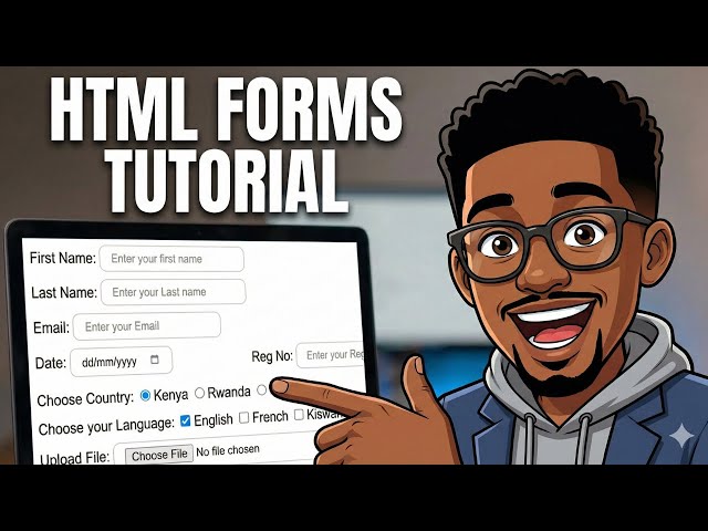 Kwiga Web development | HTML Forms  Lesson | Gukora website