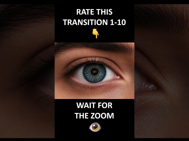 Wait For The Zoom | Canva Transition #shorts