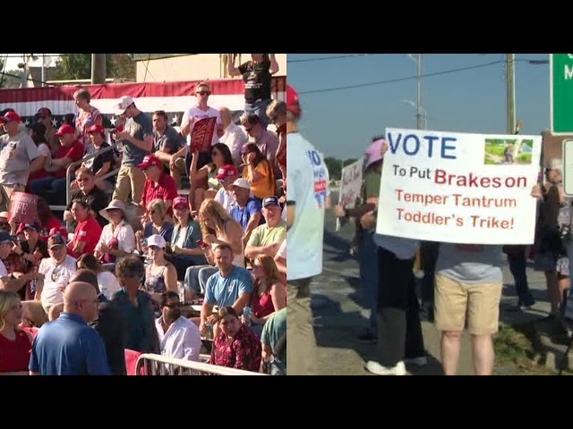 President Trump visits Gastonia for Michael Whatley Senate race rally | Sept. 16, 2026