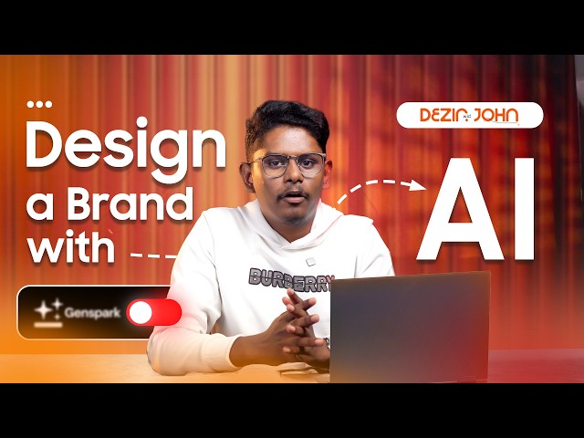 Complete Brand Identity Using Genspark AI | Tamil AI Design Tutorial