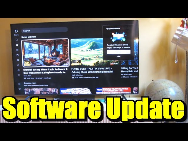 Samsung TV | One UI OS Software Upgrade Process
