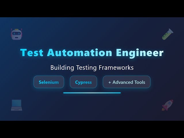 Test Automation Engineer: Selenium & Cypress Frameworks