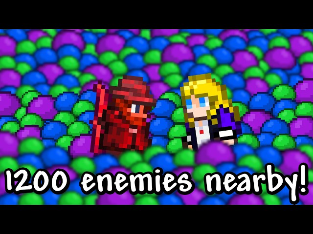 We Removed Terraria's Mob Cap